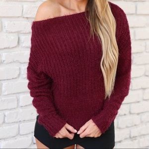 NEW Off the Shoulder Sweater
